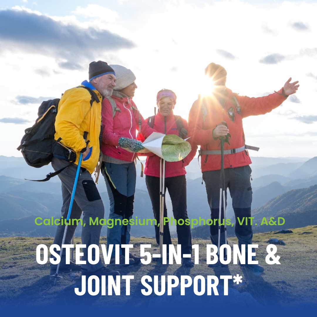 OsteoVit 5-in-1 Calcium 120 tabs Multivitamin