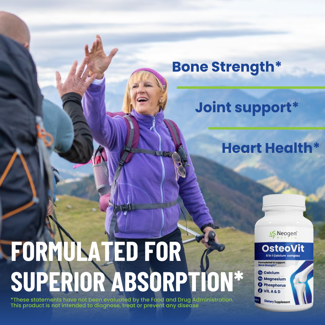OsteoVit 5-in-1 Calcium 120 tabs Multivitamin
