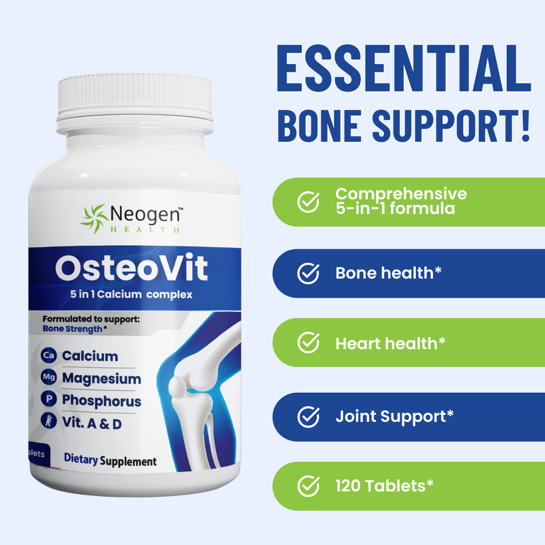 OsteoVit 5-in-1 Calcium 120 tabs Multivitamin