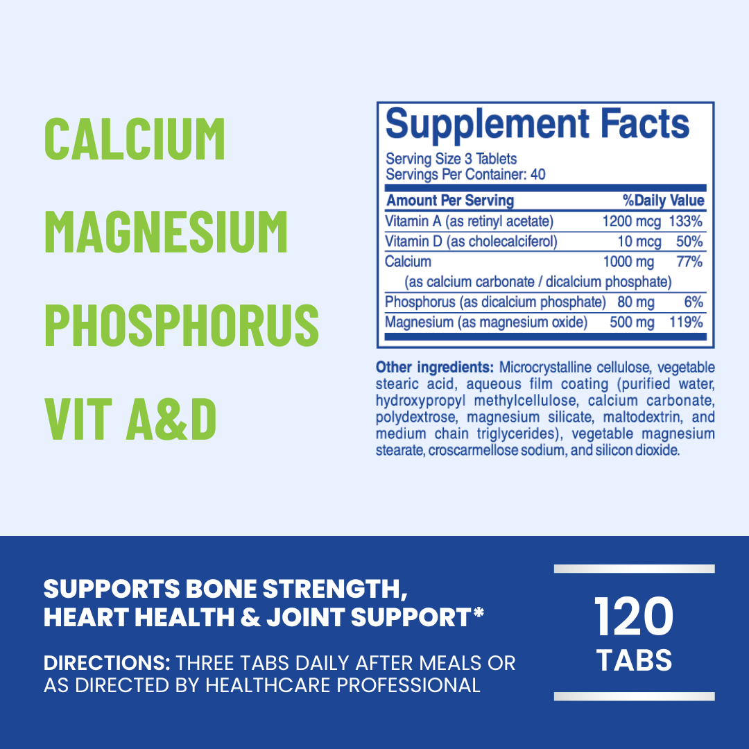 OsteoVit 5-in-1 Calcium 120 tabs Multivitamin