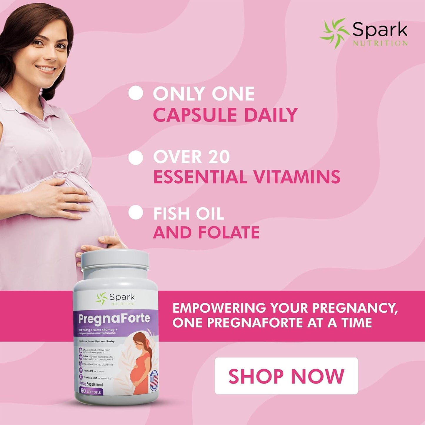 Pregnaforte: Prenatal vitamins