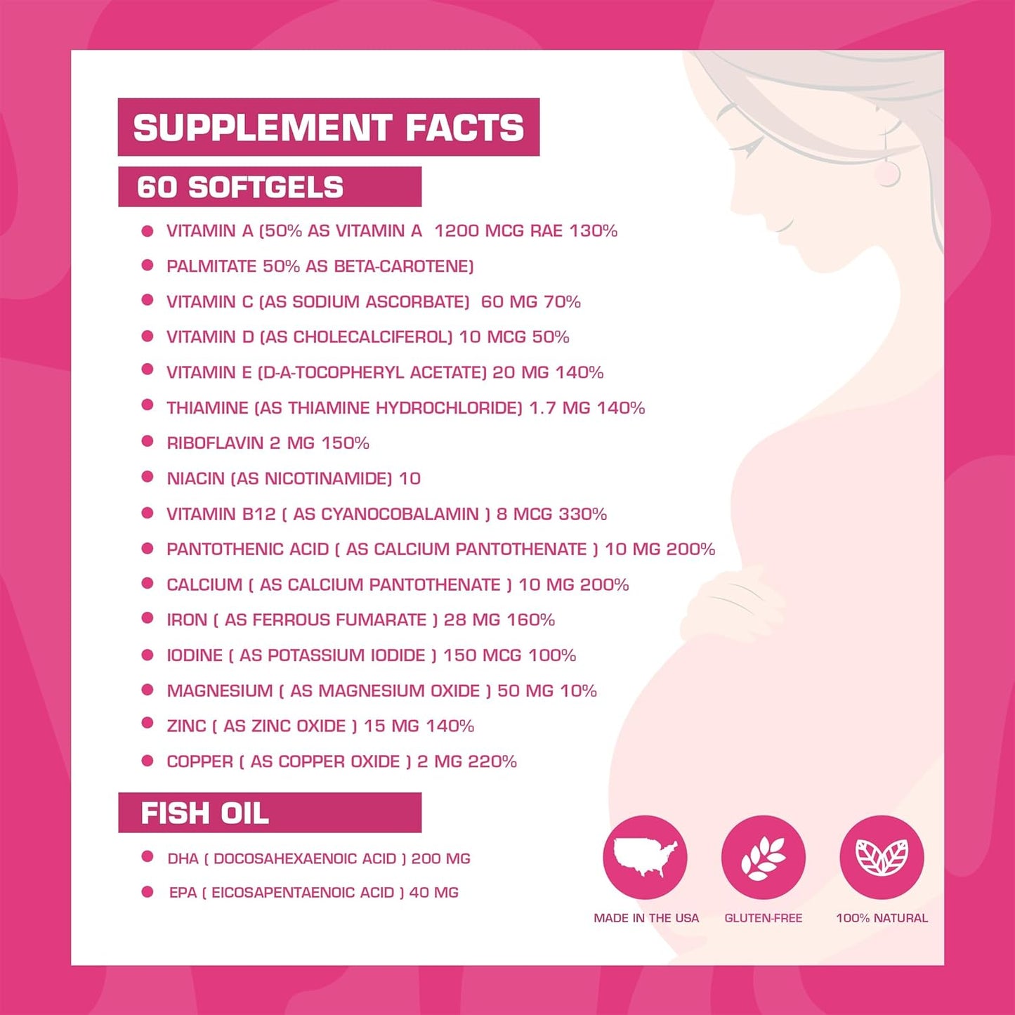 Pregnaforte: Prenatal vitamins