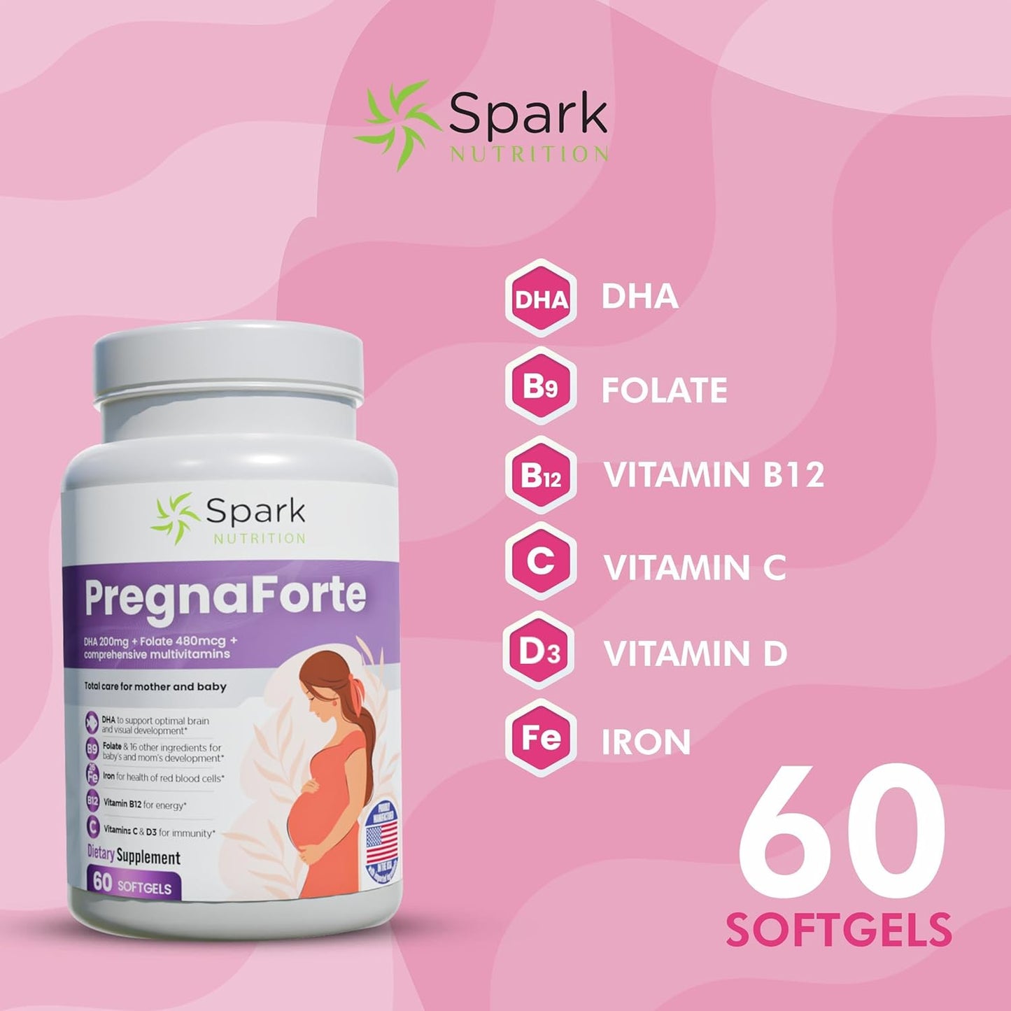 Pregnaforte: Prenatal vitamins