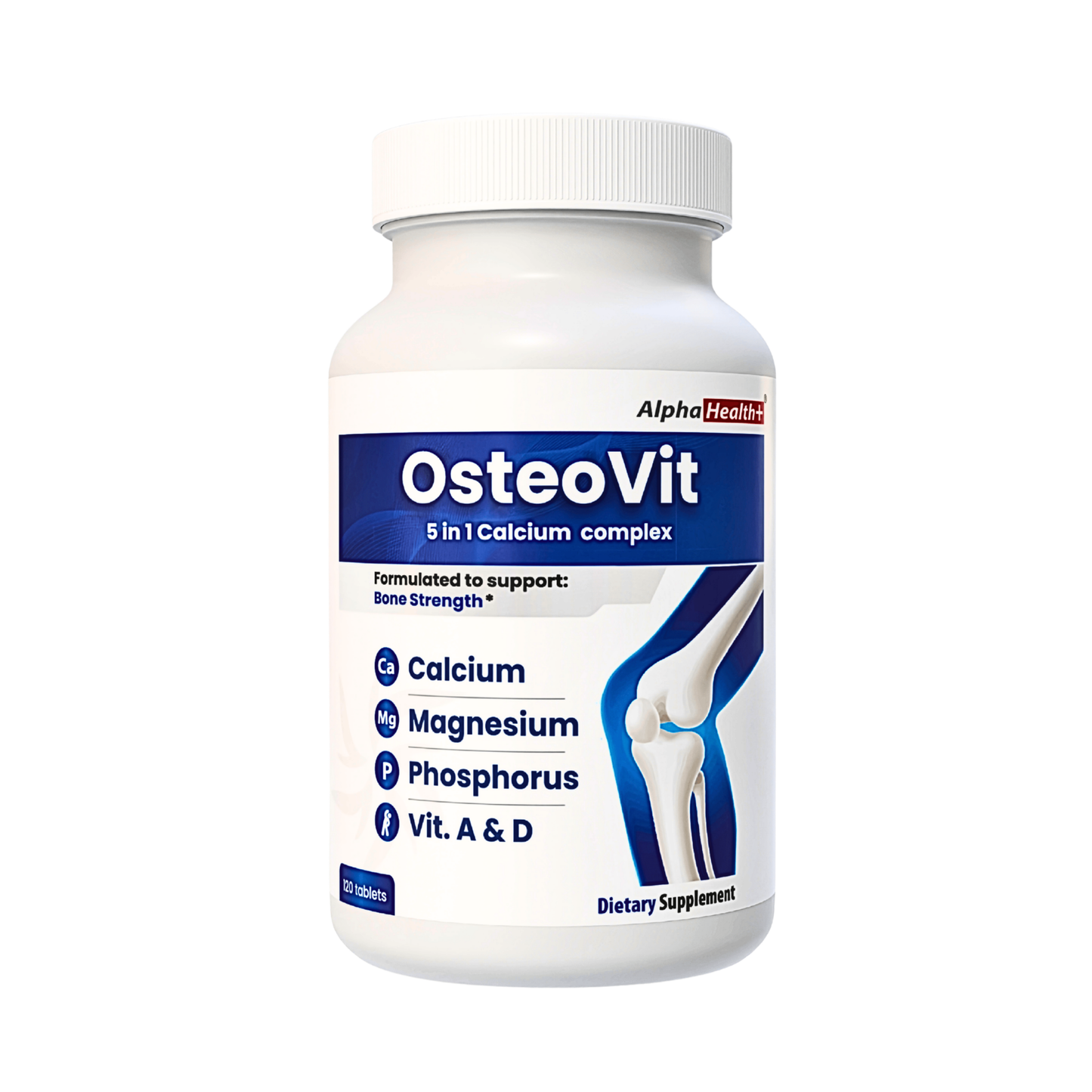 OsteoVit 5-in-1 Calcium 120 tabs Multivitamin