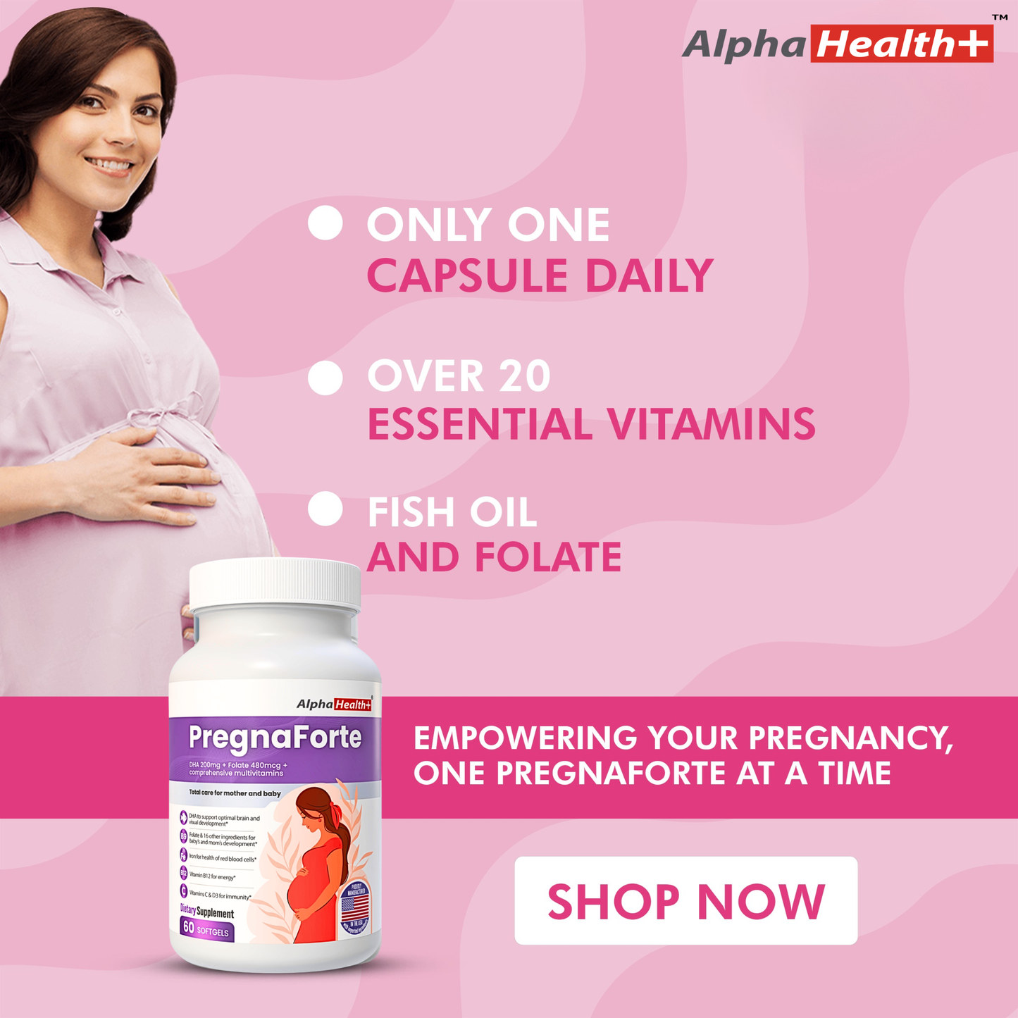 Pregnaforte: Prenatal vitamins