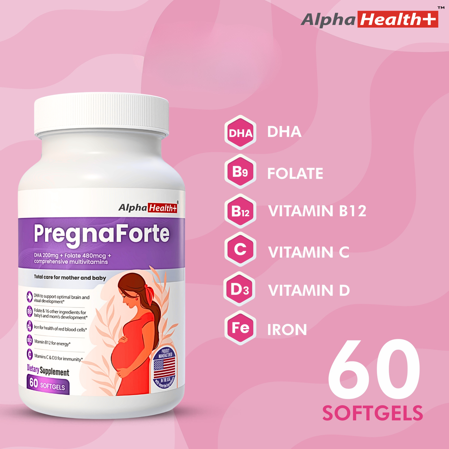 Pregnaforte: Prenatal vitamins