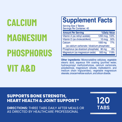 OsteoVit 5-in-1 Calcium 120 tabs Multivitamin